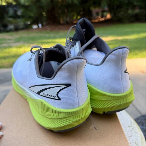 Altra Experience Flow Running Shoes NIB White/Lime Green main image 7